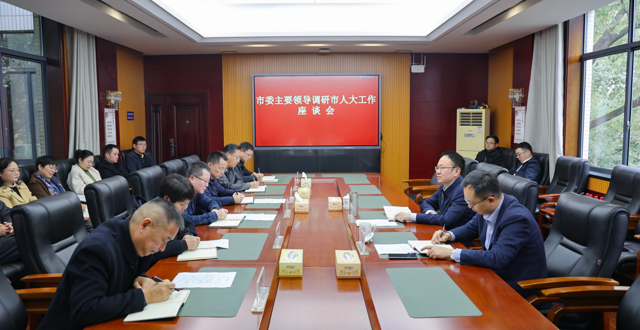 彭子晟调研市人大工作