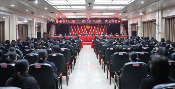 津市市妇女第十二次代表大会召开