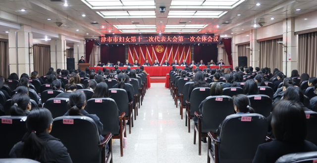 津市市妇女第十二次代表大会召开