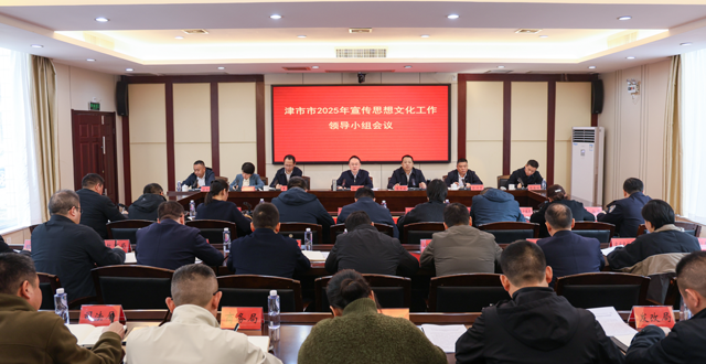 津市市2025年宣传思想文化工作领导小组会议、网络安全和信息化委员会全体会议召开