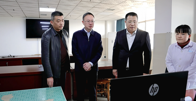 彭子晟、李军林督导项目建设工作