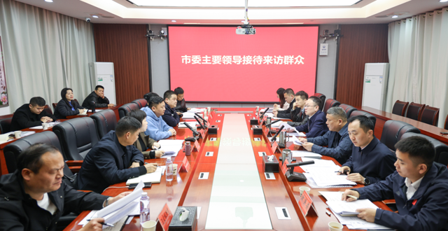 彭子晟下沉接访并调度重点信访工作