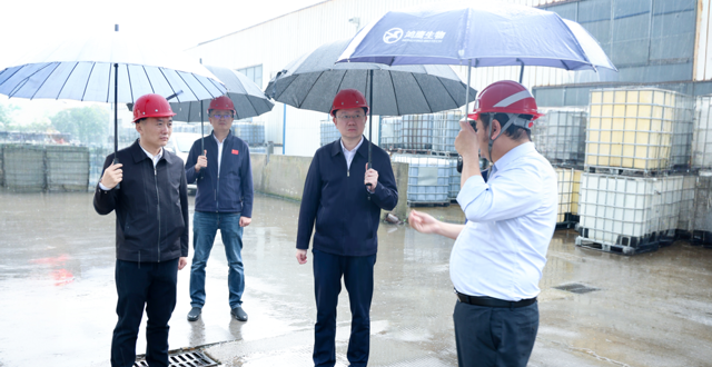 彭子晟督导检查安全生产、生态环保工作