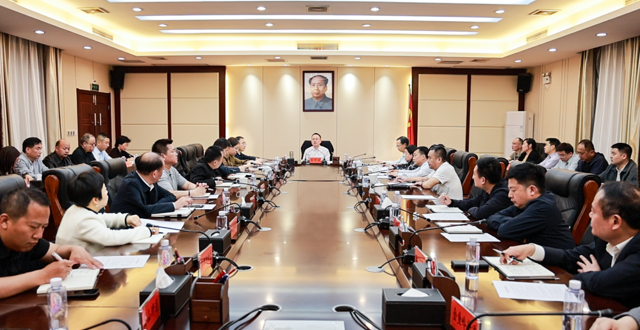 彭子晟主持召开津市市群众身边不正之风和腐败问题集中整治工作调度会