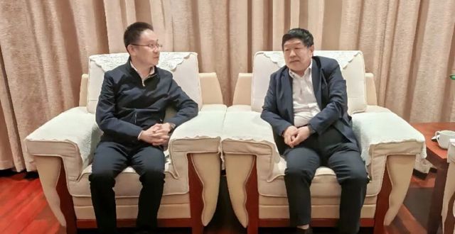 彭子晟拜访陈坚院士