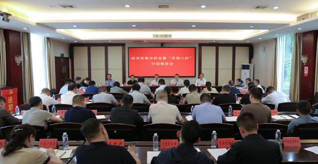 我市召开经济形势分析会暨“开局八好”行动推进会